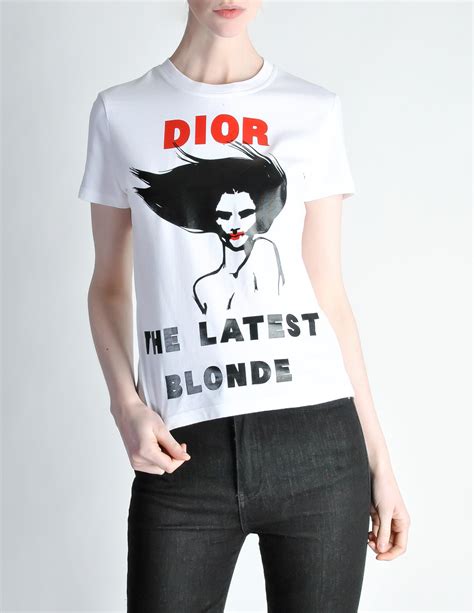 dior t-shirt the latest blond|dior oversized t shirt.